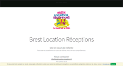 Desktop Screenshot of brest-location-receptions.fr